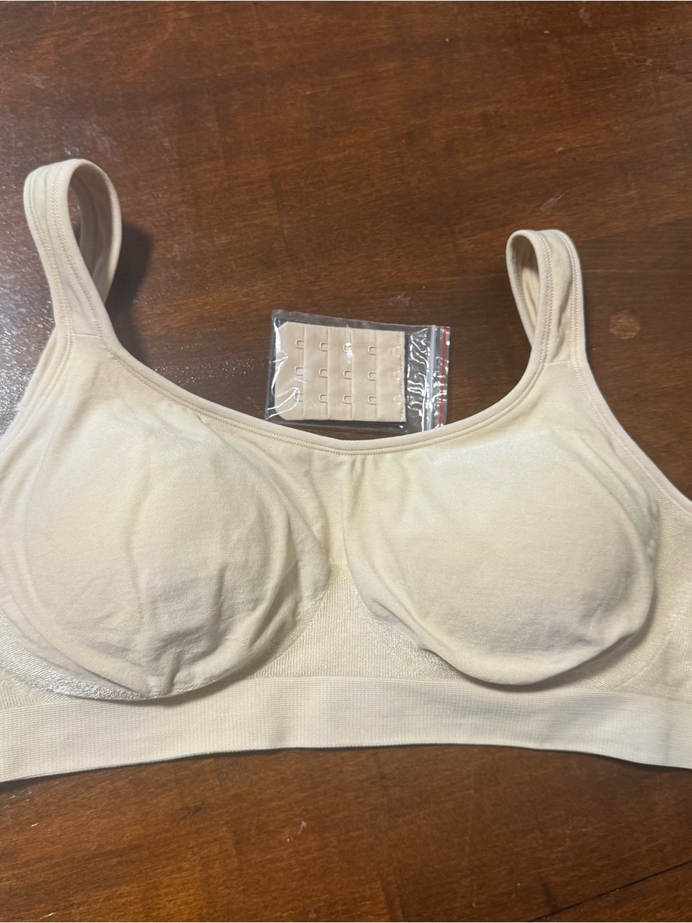 TrueKind Seamless Nude Wireless Comfort Bra - Light Beige